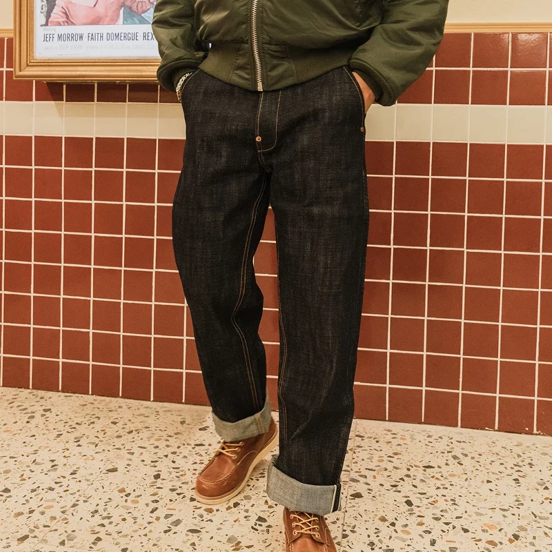 Levis Jeans 501 - 레드 토네이도 셀비지 데님 청바지, 루즈한