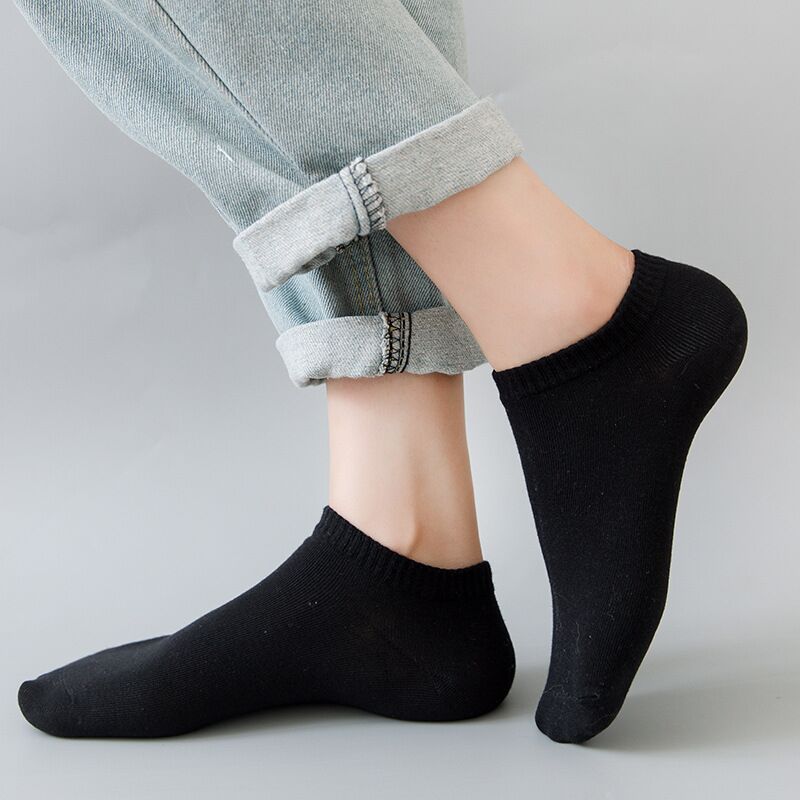 10켤레 대량 검정색 & 흰색 노쇼 양말 로우컷 캐주얼 - Ankle Sock Low Cut 리뷰 및 가격