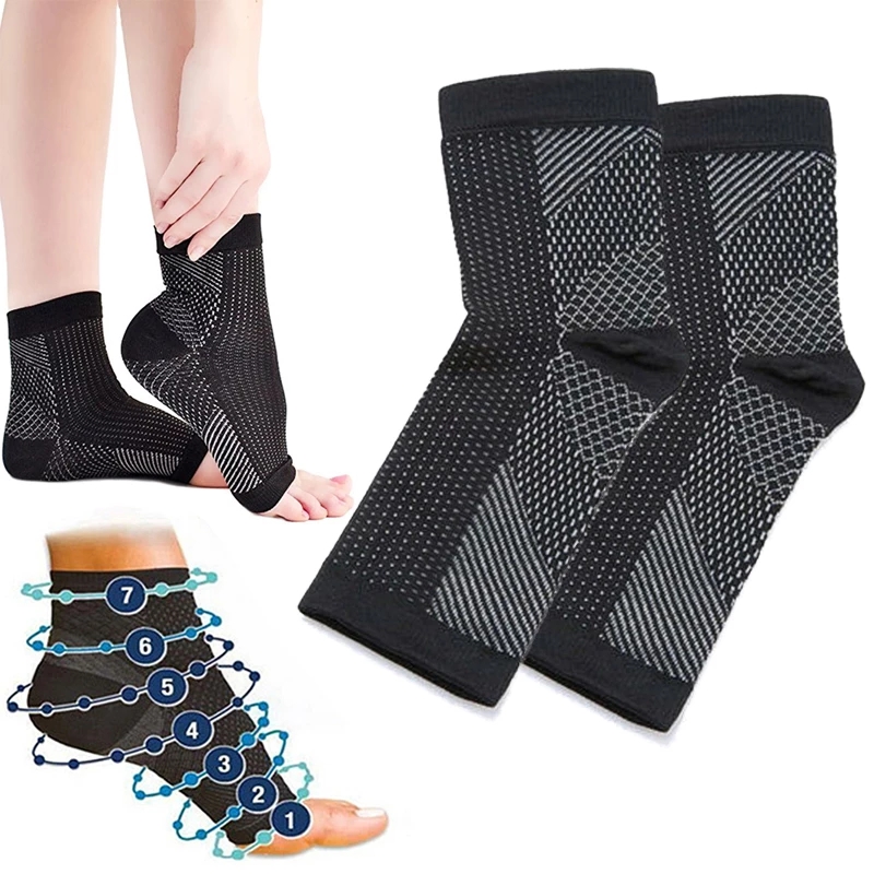 발목 및 피로 방지 압박 발목 슬리브 농구 스포츠 양말 - Ankle Brace Sock 리뷰 및 가격