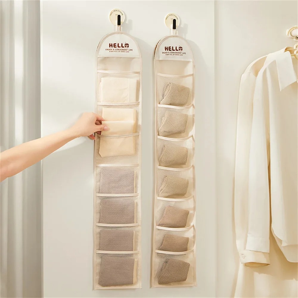 다층 수납 걸이식 수납 가방 기숙사 방 뒷문 수납 가방 - Sock Organizer Tray 리뷰 및 가격